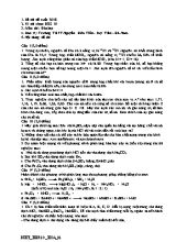 Đề thi học sinh giỏi môn Hóa học Lớp 10 - Năm học 2018-2019 - Trường THPT Nguyễn Hữu Tiến (Có đáp án)